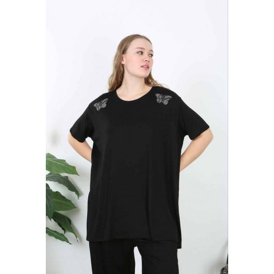 221435 TOPTAN DESENLİ BLUZ