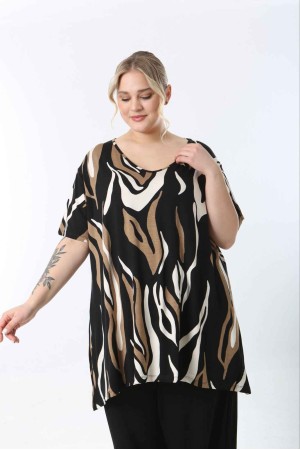 221439 patterned BLOUSE