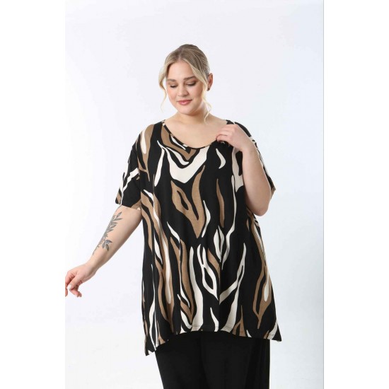 221439 TOPTAN DESENLİ BLUZ