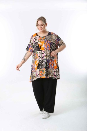 221441 patterned BLOUSE