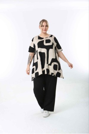 221446 patterned BLOUSE