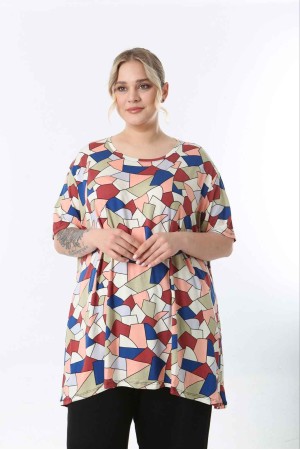 221447 patterned BLOUSE