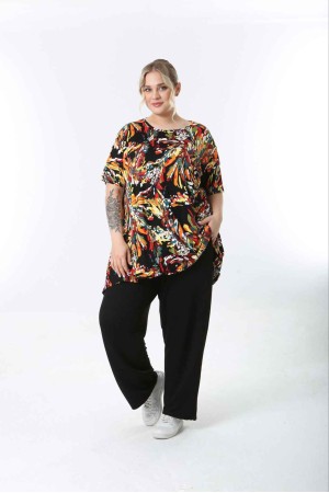 221448 patterned BLOUSE