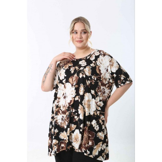 221449 TOPTAN DESENLİ BLUZ