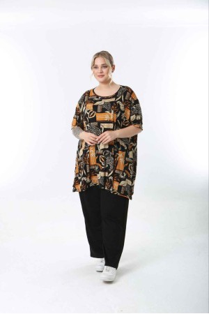 221450 patterned BLOUSE