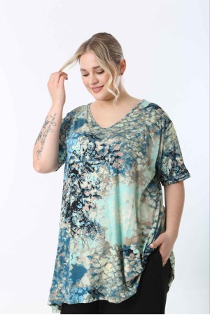 221452 patterned BLOUSE