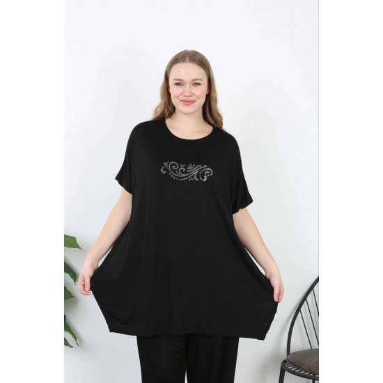 221457 TOPTAN DESENLİ BLUZ