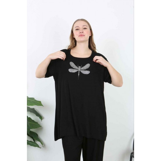 221461 TOPTAN DESENLİ BLUZ