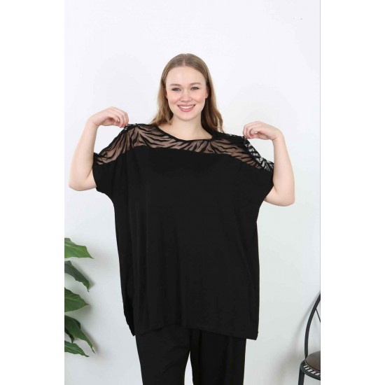 221463 TOPTAN DESENLİ BLUZ