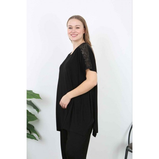 221464 TOPTAN DESENLİ BLUZ