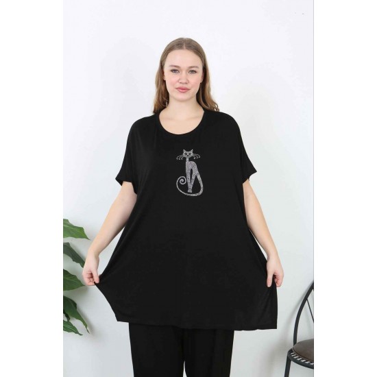 221465 TOPTAN DESENLİ BLUZ