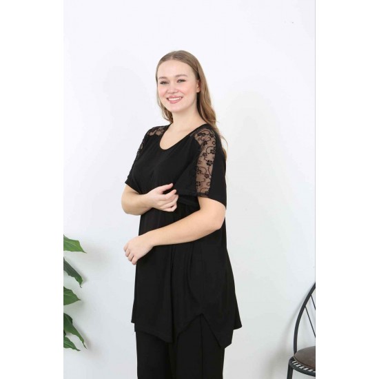 221476 TOPTAN DESENLİ BLUZ