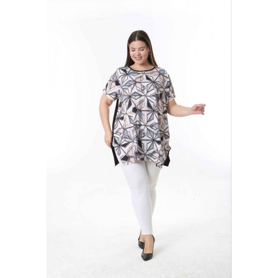 221481 TOPTAN DESENLİ BLUZ