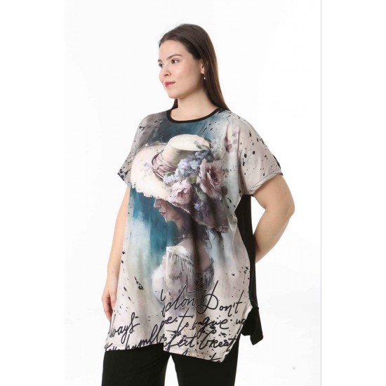 221494 patterned BLOUSE