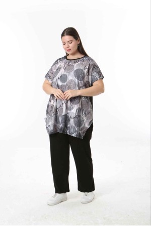 221495 TOPTAN DESENLİ BLUZ