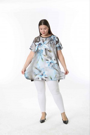 221498 patterned BLOUSE