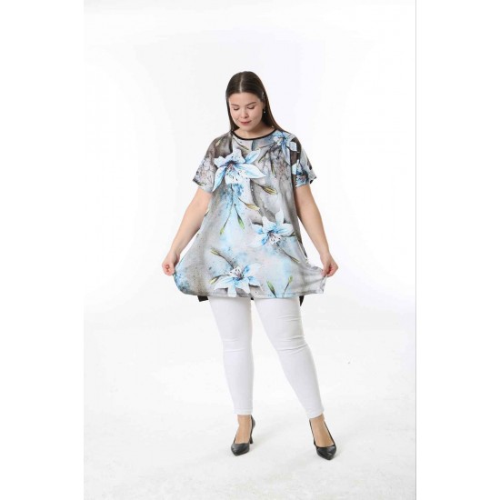 221498 patterned BLOUSE