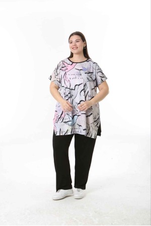 221499 TOPTAN DESENLİ BLUZ