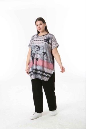 221500 TOPTAN DESENLİ BLUZ