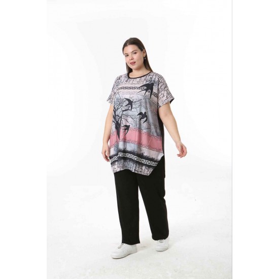 221500 patterned BLOUSE