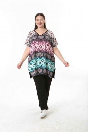 221501 patterned BLOUSE