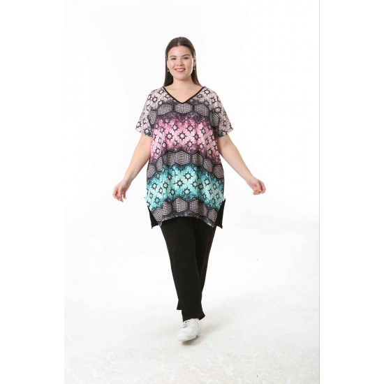 221501 patterned BLOUSE