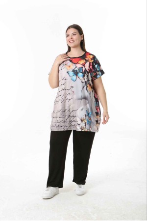 221505 TOPTAN DESENLİ BLUZ