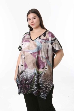 221506 TOPTAN DESENLİ BLUZ