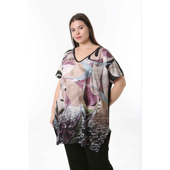 221506 patterned BLOUSE