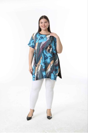 221509 TOPTAN DESENLİ BLUZ