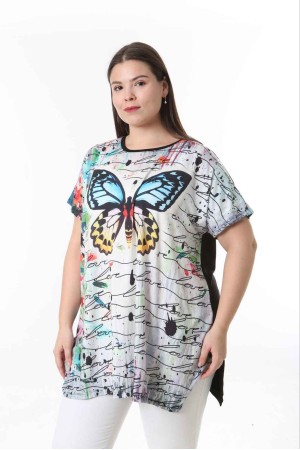 221515 TOPTAN DESENLİ BLUZ