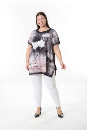 221517 TOPTAN DESENLİ BLUZ