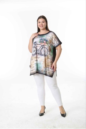 221518 TOPTAN DESENLİ BLUZ