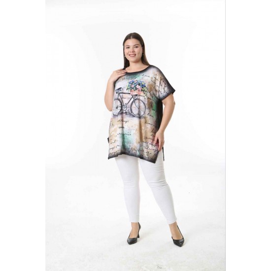 221518 TOPTAN DESENLİ BLUZ