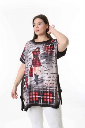 221519 TOPTAN DESENLİ BLUZ