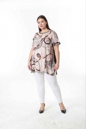 221524 TOPTAN DESENLİ BLUZ