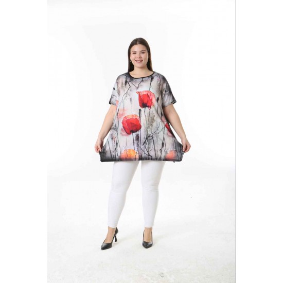 221528 TOPTAN DESENLİ BLUZ