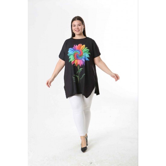 221529 TOPTAN DESENLİ BLUZ