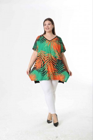 221530 TOPTAN DESENLİ BLUZ