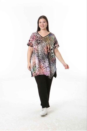 221548 TOPTAN DESENLİ BLUZ