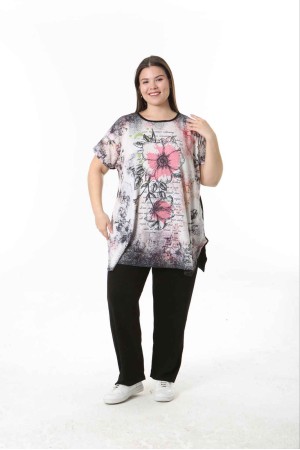 221549 TOPTAN DESENLİ BLUZ