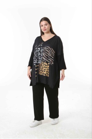 221558 TOPTAN DESENLİ BLUZ