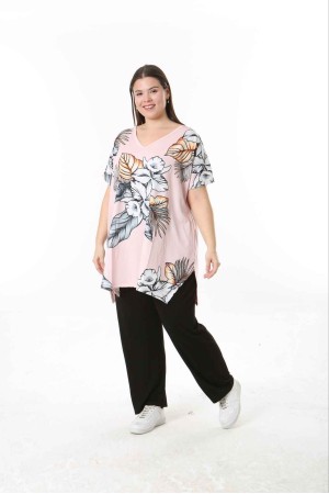 221565 TOPTAN DESENLİ BLUZ