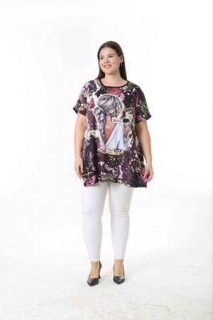 221574 patterned BLOUSE