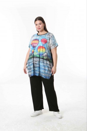 221576 patterned BLOUSE