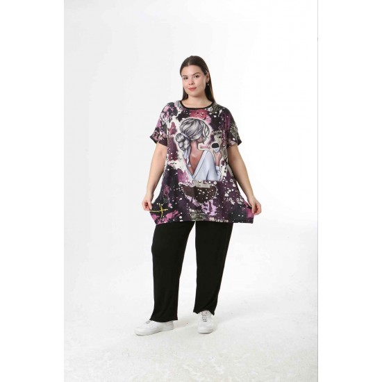 221580 patterned BLOUSE