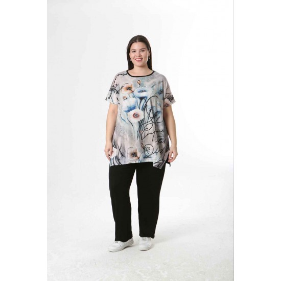 221581 patterned BLOUSE