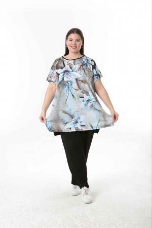 221582 patterned BLOUSE