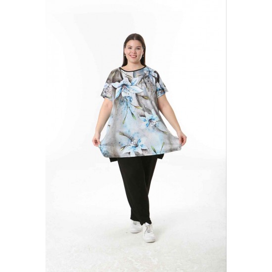 221582 patterned BLOUSE