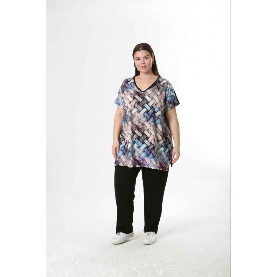 221584 patterned BLOUSE